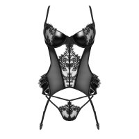 Beauty Night Fashion Rafaella corset black S/M - L/XL