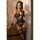 Beauty Night Fashion Lace Temptation corset & thong black S/M - XXL/3XL