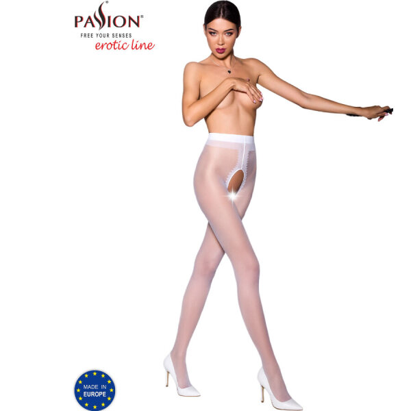 Passion Tiopen 007 Stocking White (20 DEN) XS/S - M/L