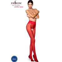 Passion Tiopen 008 Stocking Red (30 DEN) XS/S - M/L