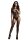 Suspender Bodystocking Black - Onesize - Queensize