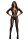 Lace Sleeved Bodystocking - Black Onesize - Queensize