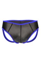 Shots Ouch! Neoprene Jockstrap blau S/M - L/XL