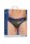Shots Ouch! Neoprene Jockstrap blau S/M - L/XL