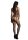 Fence Net Suspender Bodystocking Black Onesize - Queensize