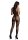 Net High Neck Bodystocking Black - Onesize - Queensize