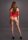 Crotchless Rhinestone Teddy - Red Onesize - Queensize