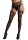 Suspender Rhinestone Pantyhose Black Onesize - Queensize