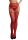 Suspender Rhinestone Pantyhose Red Onesize - Queensize