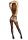 Crotchless Cut-Out Pantyhose Black Onesize - Queensize
