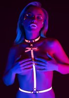 Seductive Harness with Bow S/M - L/XL