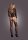 Le Désir Bodystocking with Long Sleeves and Short Turtleneck Black Onesize - Queensize