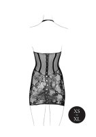 Le Désir Dress with Halterneck Black Onesize - Queensize