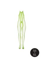 Shots Ouch! UV-Neon Bodystocking grün Onesize - Queensize