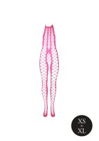Shots Ouch! UV-Neon Bodystocking pink Onesize - Queensize