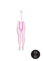 Shots Ouch! UV-Neon Bodystocking pink Onesize - Queensize
