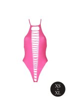 Shots Ouch! UV-Neon Body mit Cut Outs pink Onesize - Queensize