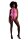 Shots Ouch! UV-Neon Body mit Cut Outs pink Onesize - Queensize