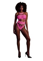 Shots Ouch! UV-Neon Body pink Onesize - Queensize