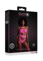 Shots Ouch! UV-Neon Body pink Onesize - Queensize
