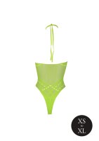Shots Ouch! UV-Neon Body mit Neckholder grün Onesize - Queensize