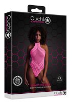 Shots Ouch! UV-Neon Body mit Neckholder pink Onesize - Queensize