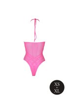 Shots Ouch! UV-Neon Body mit Neckholder pink Onesize - Queensize