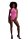 Shots Ouch! UV-Neon Body mit Neckholder pink Onesize - Queensize