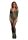 Lace Long-Sleeved Bodystocking Green Onesize - Queensize