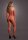 Lace Long-Sleeved Bodystocking Red Onesize - Queensize