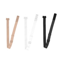 Bye Bra - Low Back Straps Beige/White/Black 2-Hook - 3-Hook