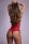 Christine Wetlook Body with open crotch/cups Mistique red S/M - L/XL