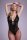Christine Sensual open crotch body Dewi- black - S/M - XXL