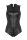 Christine Wetlook 2-way zipper body Xenna - black S - XXL