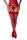 Christine Suspender Stocking - Red - S/M - L/XL