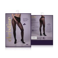 Christine Open crotch tights - Anti-ladder Glorious - black - S/M - L/XL
