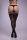 Christine Stay-up Stockings - Stripe a pose - black - S/M - L/XL