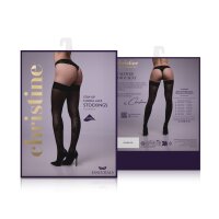 Christine Luxury Stay up stockings Victorious - black - S/M - L/XL