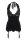 Christine Catchy Cabaret Suspendertop-Set - black - S - XXL