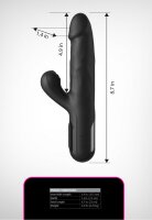 Fetish Fantasy Sonix Silicone Thruster Black