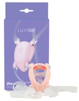 Luxus strap-on harness pink