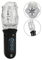 You2Toys Stroker Rotating Masturbator Clear