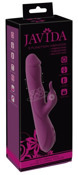 You2Toys Javida  3 Function Vibrator Thrusting
