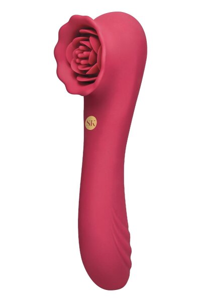Secret Kisses Rosegasm Dualer Vibrator Pink 18,8 cm