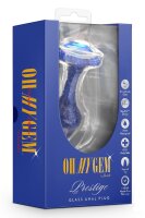 Blush Oh My Gem Prestige Anal Plug Blau 8,3 cm Ø 3,2 cm