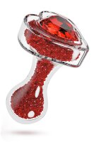Blush Oh My Gem Lustre Anal Plug Rot 8,3 cm Ø 3,2 cm