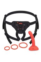B-Vibe Every Body strap-on harness set with dildo...