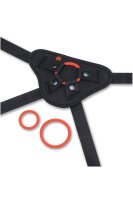 B-Vibe Every Body strap-on harness set with dildo multicolour 12 cm