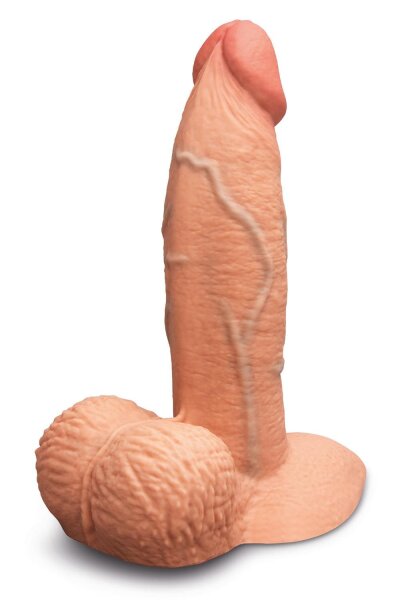 B-Vibe Slipskin Breiter Dildo Beige 15,4 cm