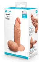 B-Vibe Slipskin wide dildo beige 15.4 cm